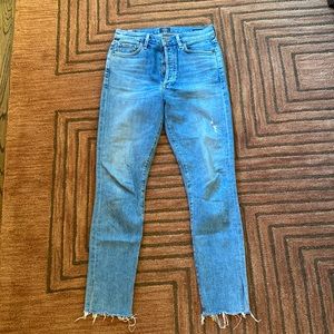 Citizens of humanity, Olivia, high rise, slim, ankle, great condition.